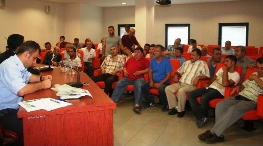 Yuvam Akarca Pazar Yeri Kura &Ccedil;ekimi Yapıldı