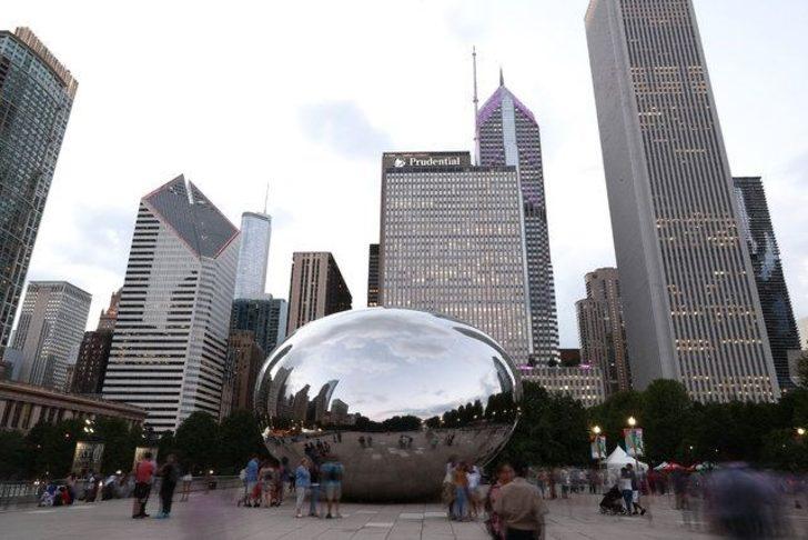 Chicago'nun "Bulut Kapısı"na turist ilgisi  G5