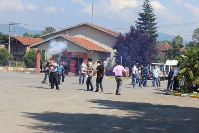 &Ccedil;evik Kuvvet Polisinin Tatbikatı Ger&ccedil;eği Aratmadı 1