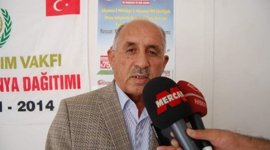 Adıyaman&rsquo;da, Bin 40 Fakir Aileye Yardım Kumanyası Dağıtıldı