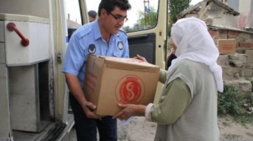 Sorgun Belediyesi&rsquo;nden 2 Bin Aileye Gıda Yardımı