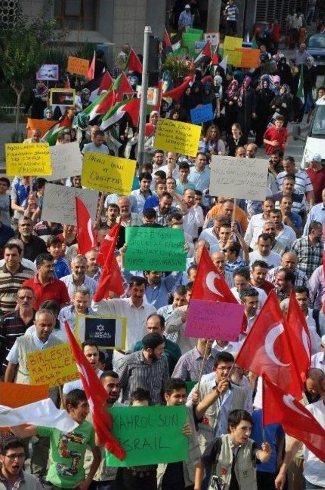 İneg&ouml;l de Gazze ye Destek Y&uuml;r&uuml;y&uuml;ş&uuml; 2