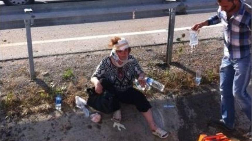 Sungurlu&rsquo;da Trafik Kazası: 2 Yaralı