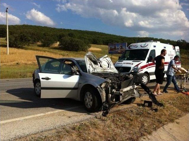 Sungurlu’da Trafik Kazası: 2 Yaralı