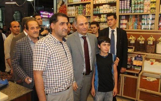 Bakan Efkan Ala, Elazığ'da Seçim Koordinasyon Merkezini Açtı, Esnafı Ziyaret Etti