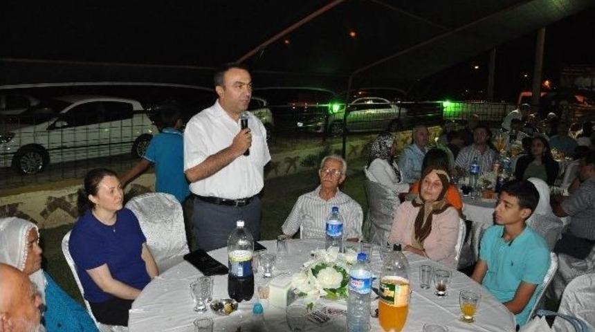 D&ouml;rtyol&rsquo;da Şehit Yakınları Ve Gaziler İftarda Bir Araya Geldi