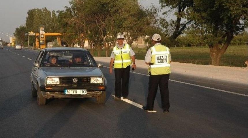 Karaman Polisinden 500 S&uuml;r&uuml;c&uuml;ye İftar