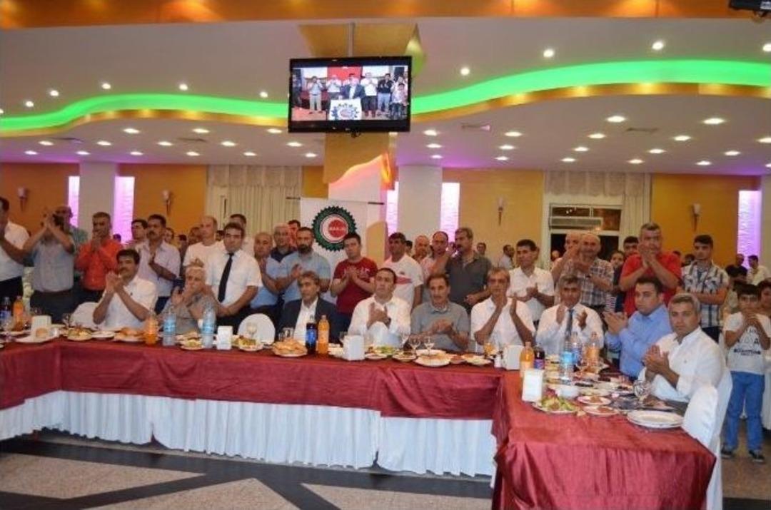 &Ccedil;elik-iş İftarına &Uuml;yelerden Yoğun İlgi