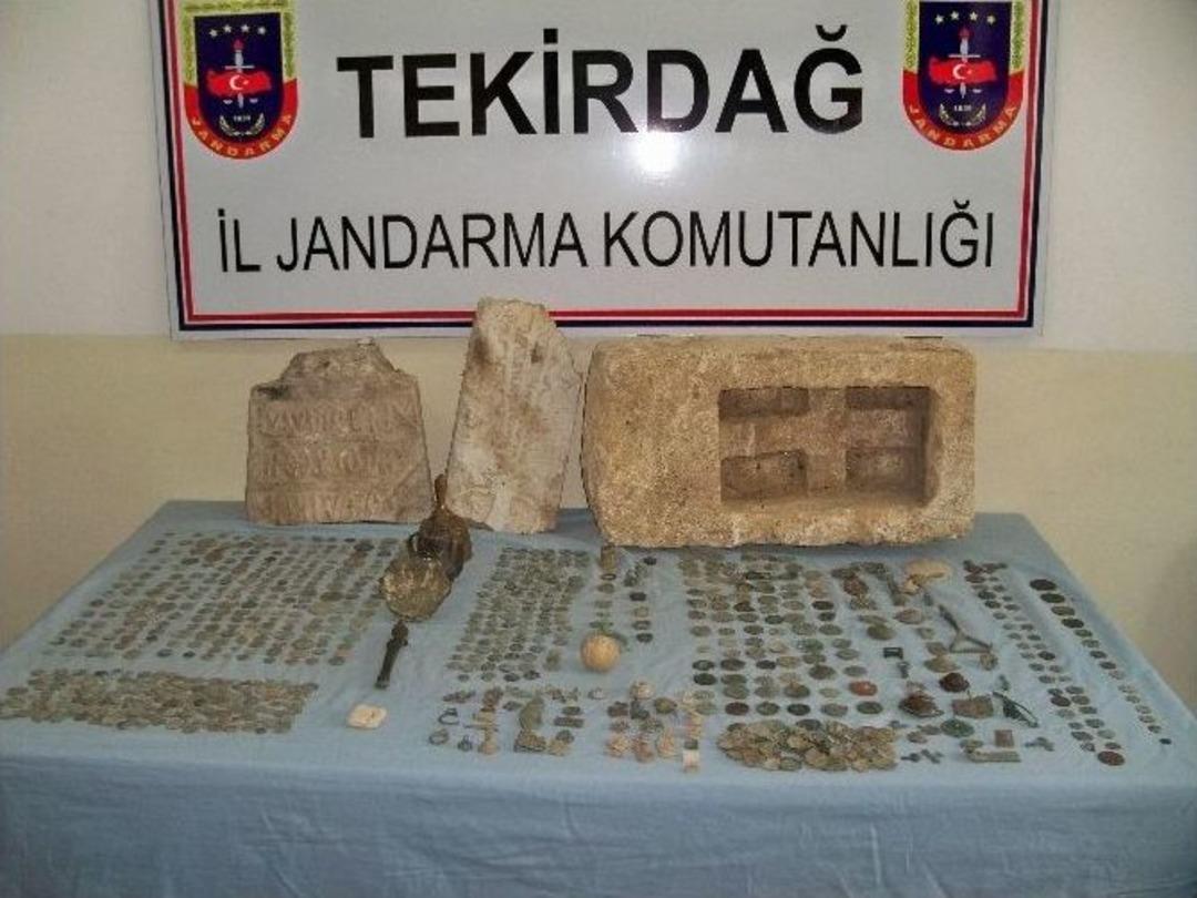 Malkara'da Tarihi Eser Operasyonu