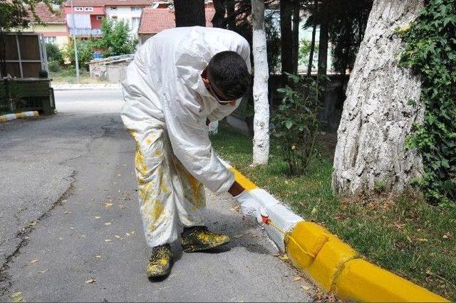 Mezarlıkta Bayram İçin Çalışmalar Başladı