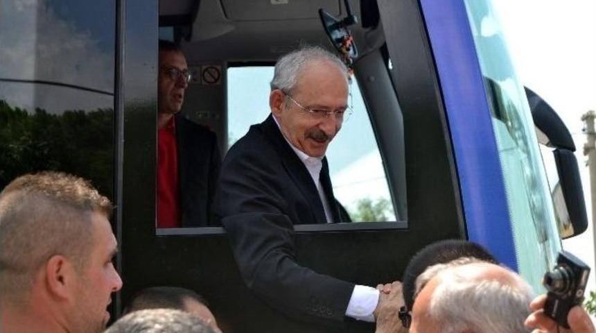 Chp Lideri Kılı&ccedil;daroğlu Ayvalık&rsquo;ta