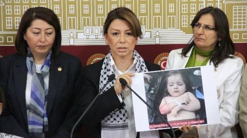 Ak Partili Kadın Milletvekillerinden İsrail Tepkisi