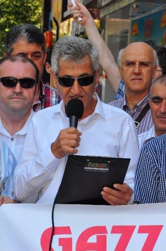 Hemşehri Derneklerinden İsrail Protestosu 1