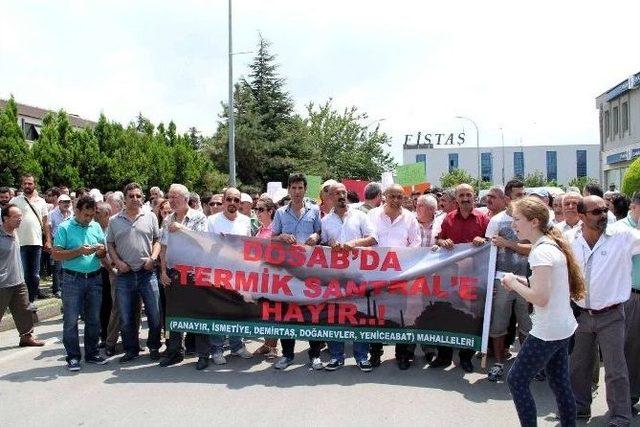 Bursa'da Termik Santral İsyanı