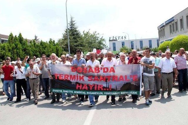 Bursa'da Termik Santral İsyanı