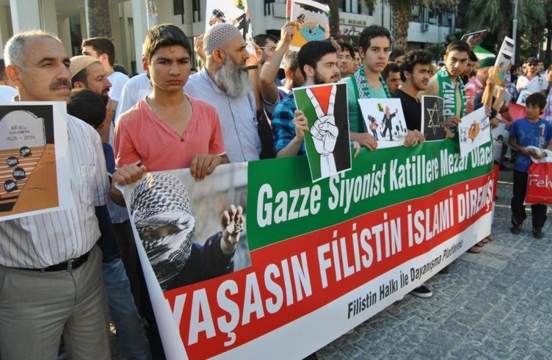 İsrail'in Gazze Saldırılarının Protesto Edilmesi