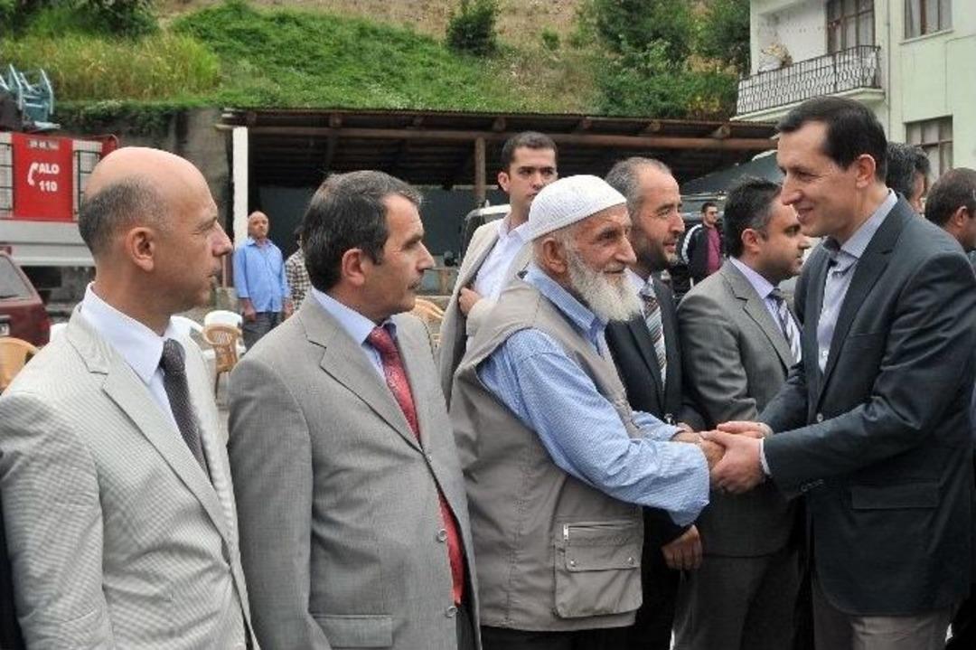 Başbakan Yardımcısı Emrullah İşler G&uuml;m&uuml;şhane&rsquo;de