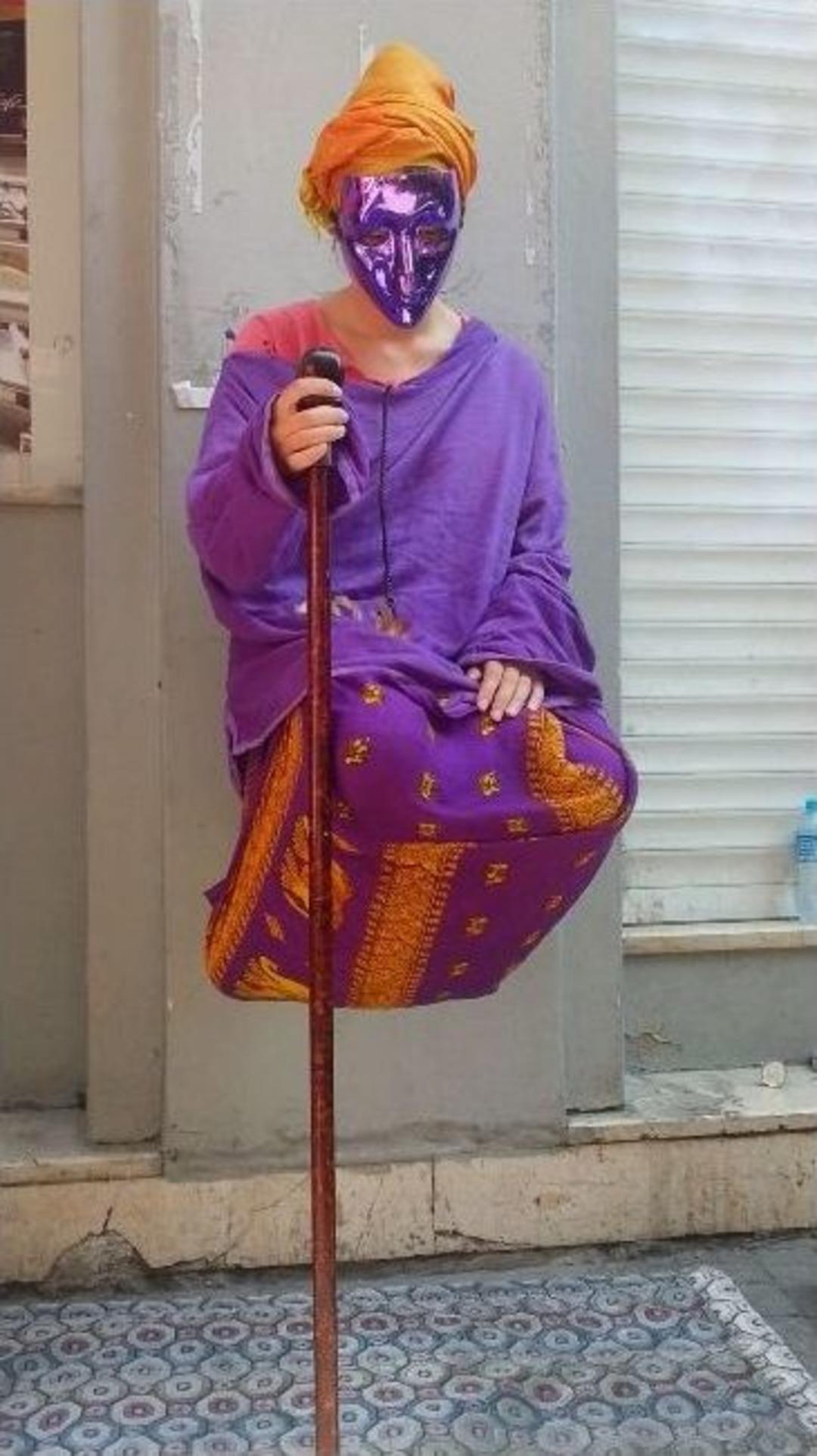 (&ouml;zel Haber) Taksim&rsquo;de İlgin&ccedil; &ldquo;ilizyon&rdquo; G&ouml;sterisi