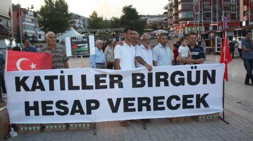 Safranbolu&rsquo;da İsrail Eylemi