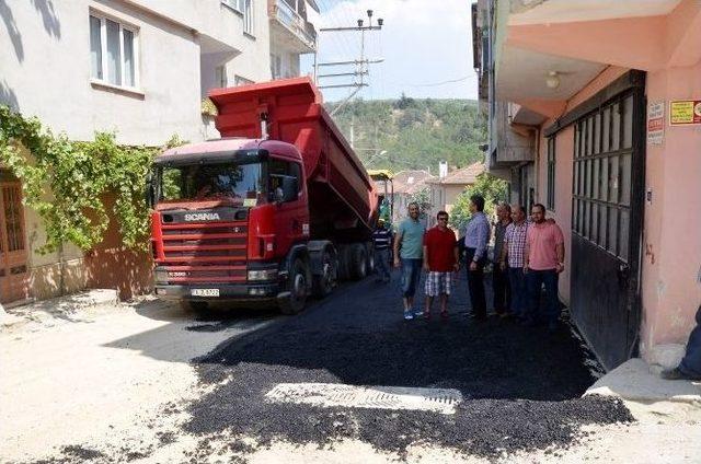 Mudanya nın Yeni Mahalleleri Asfaltlanıyor 1