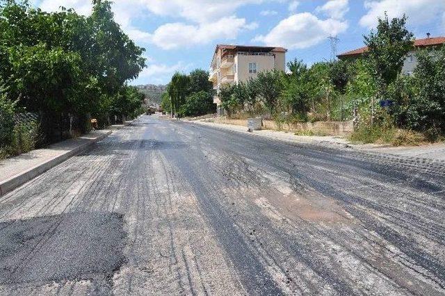 Yeşilova Tepek&ouml;y Caddesi Yenilendi 1