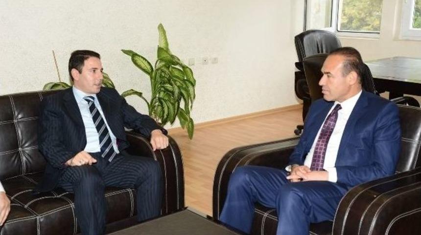 Başkan S&ouml;zl&uuml;, Kozan Kaymakamı Oral&rsquo;ı Ziyaret Etti