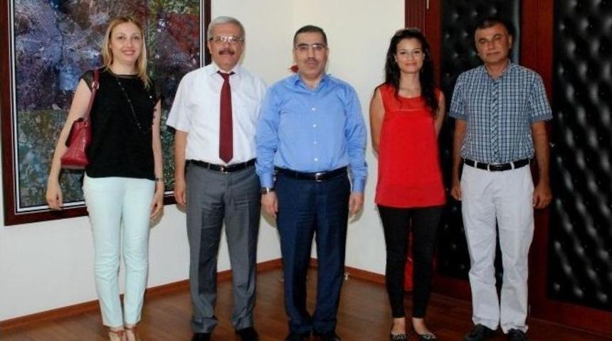 Jmo'dan Başkan &Ccedil;elikcan'a Ziyaret