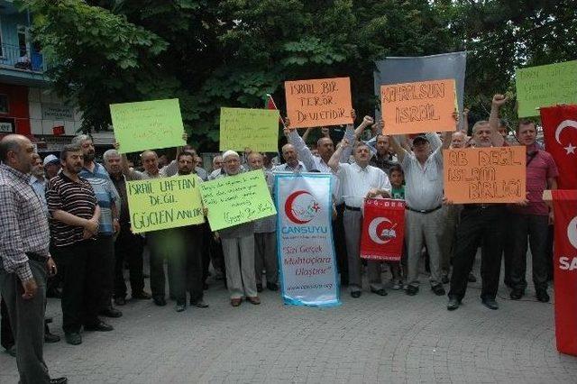 Eskişehir'de Gazze Protestosu