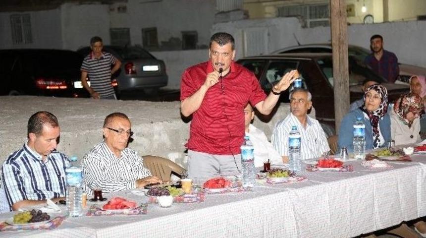 Ak Parti Heyeti, Şehit Fevzi Mahallesi&rsquo;ni Ziyaret Etti