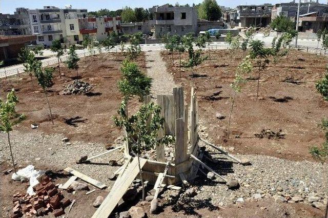 Firkan Tüysüz Şehir Stadyumu Ve Taziye Evi'nin Yapımı Devam Ediyor