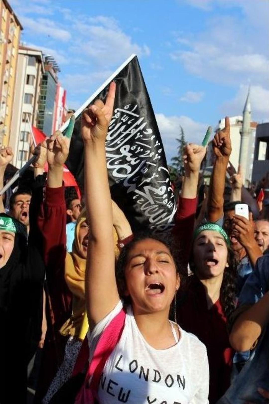 Eskişehir&rsquo;de İsrail'e Tepki