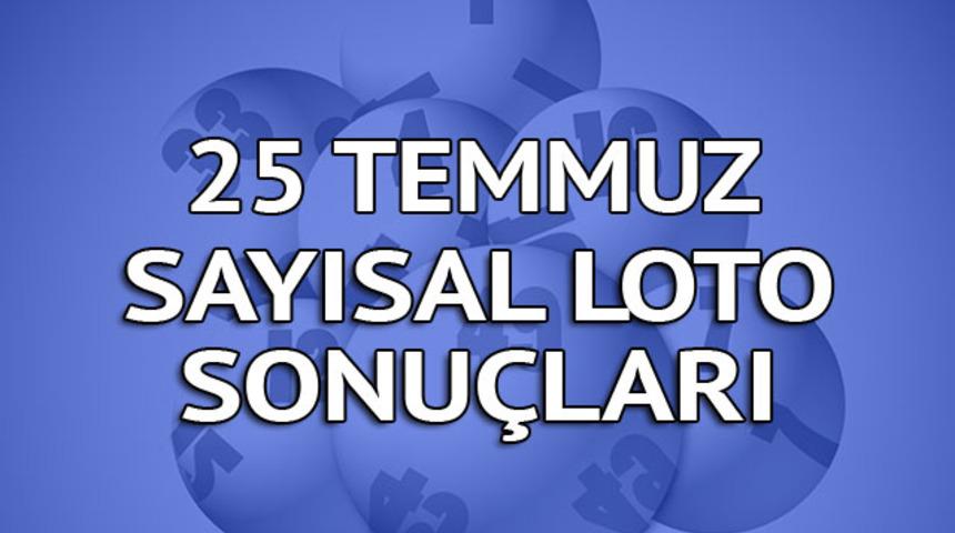 Sayısal Loto sonuçları 25 Temmuz: 4 devirli ikramiye için çekilecek! (MPİ canlı çekiliş)