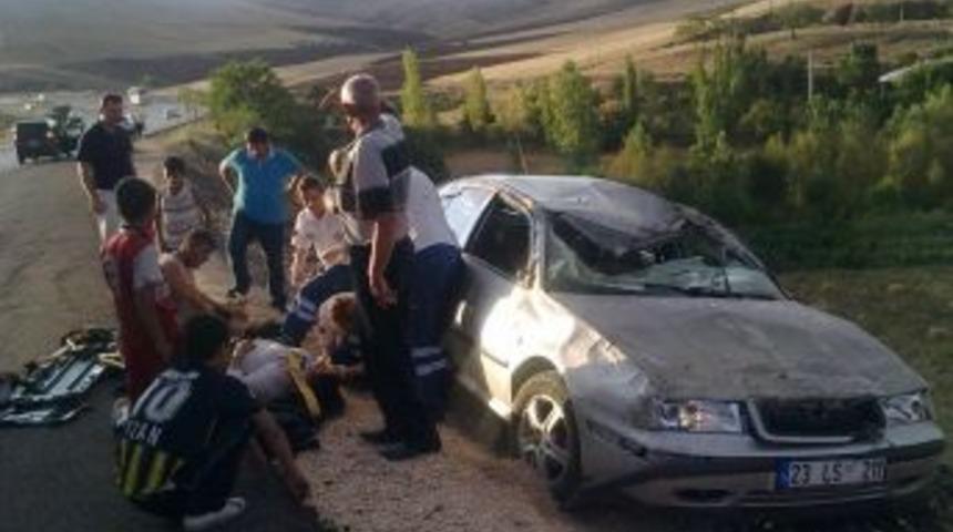 Elazığ&rsquo;da Trafik Kazası 7 Yaralı