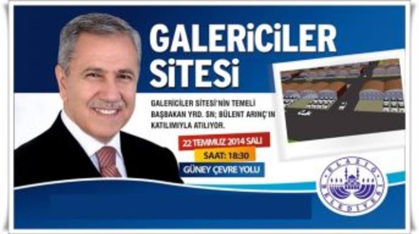 Galericiler Sitesinin Temeli Salı G&uuml;n&uuml; Atılıyor