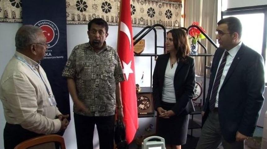 Fiji Hastanelerine Acil Servis Ekipmanı Desteği