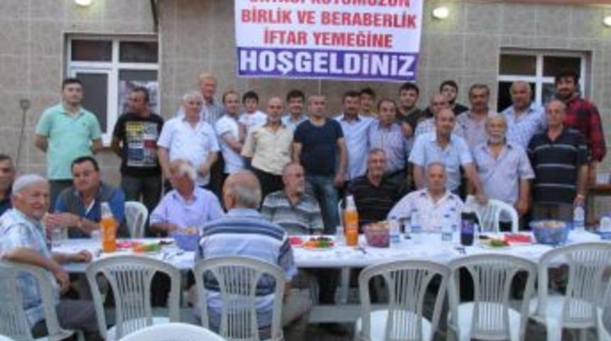 Alaplı Ortacı k&ouml;ynde toplu iftar yemeği verildi