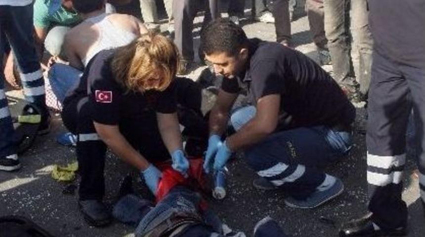 Gaziantep&rsquo;te Trafik Kazası: 2 Yaralı