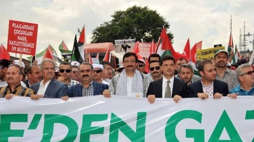 Ke&ccedil;i&ouml;ren&rsquo;den Gazze&rsquo;ye B&uuml;y&uuml;k Kardeşlik Y&uuml;r&uuml;y&uuml;ş&uuml;