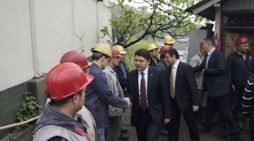 Bartın Milletvekili Yılmaz Tun&ccedil;'tan Madencilere M&uuml;jde