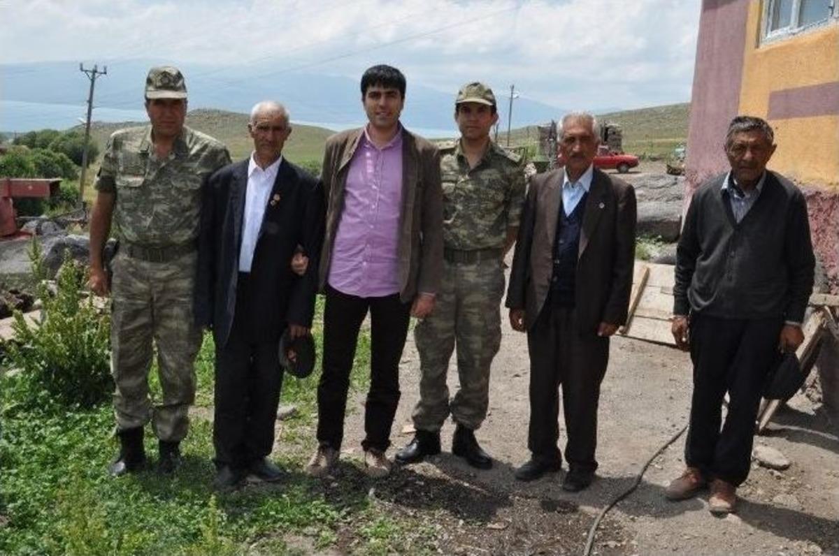 Arpa&ccedil;ay Kaymakamından Kıbrıs Gazilerine Ziyaret