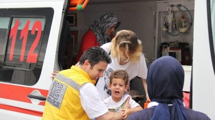 Samsun'da Zincirleme Trafik Kazası: 7 Yaralı