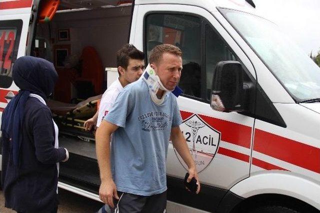 Samsun'da Zincirleme Trafik Kazası: 7 Yaralı