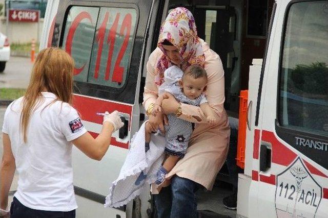 Samsun'da Zincirleme Trafik Kazası: 7 Yaralı