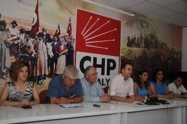 Chp İl Başkanı Kök Ve Eski Akaydın’dan Açıklamalar