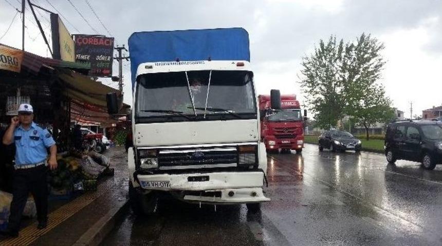 Samsun&rsquo;da Zincirleme Trafik Kazası