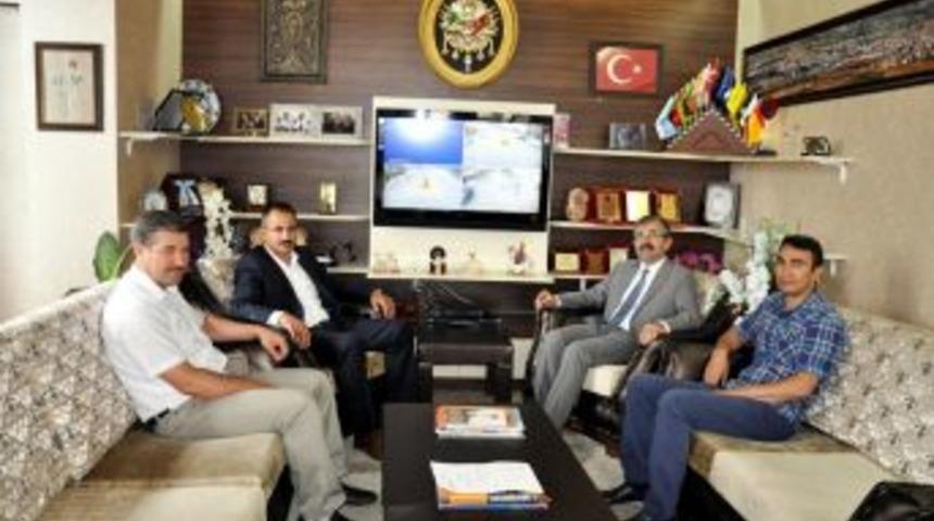 İl&ccedil;e Milli Eğitim M&uuml;d&uuml;r&uuml; K&uuml;&ccedil;&uuml;kali'den Vidinel'e Ziyaret