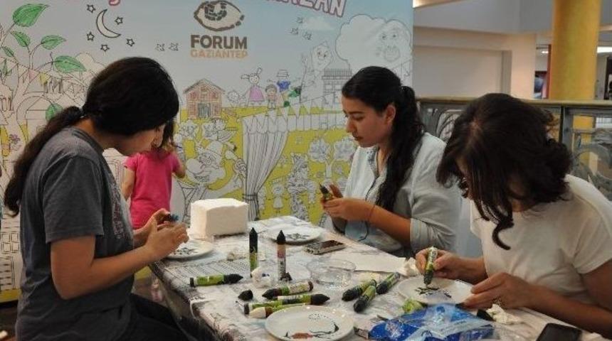 Forum Gaziantep'te Kadınlar Sanatkar Ruhlarıyla Tanıştı