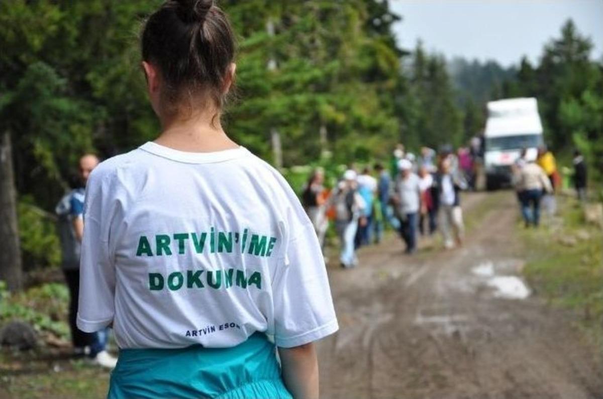 Artvin Cerattepe&rsquo;de &ldquo;madene Hayır&rdquo; Sloganları Eşliğinde Bilirkişi İncelemesi Yapıldı