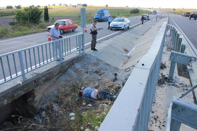 Edirne'de Trafik Kazası: 1 Ölü