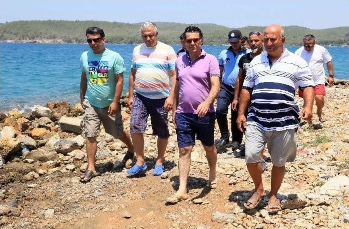 Başkan Kocadon, G&uuml;vercinlik'te İncelemelerde Bulundu